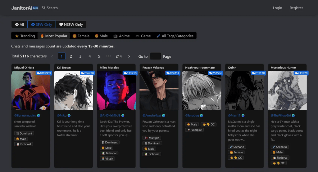 janitor ai alternatives
